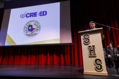 CREEED recognizes top-performing middle schools in region in part with the AIM High Initiative at Socorro High School, Monday, October 16, 2023, in Socorro, Texas. Photo by Ivan Pierre Aguirre/The Raben Group