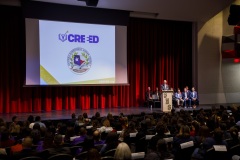 CREEED recognizes top-performing middle schools in region in part with the AIM High Initiative at Socorro High School, Monday, October 16, 2023, in Socorro, Texas. Photo by Ivan Pierre Aguirre/The Raben Group