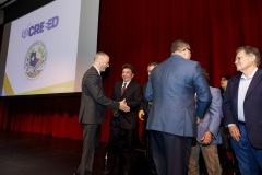 CREEED recognizes top-performing middle schools in region in part with the AIM High Initiative at Socorro High School, Monday, October 16, 2023, in Socorro, Texas. Photo by Ivan Pierre Aguirre/The Raben Group